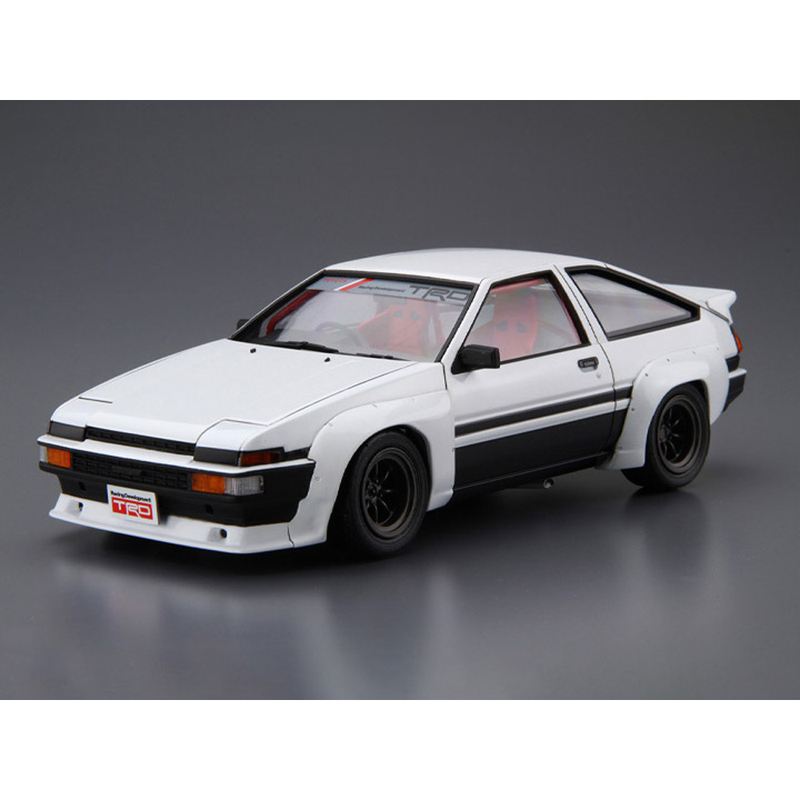 Aoshima: 1/24 TRD AE86TRUENO N2 '85 TOYOTA Scale Model Kit