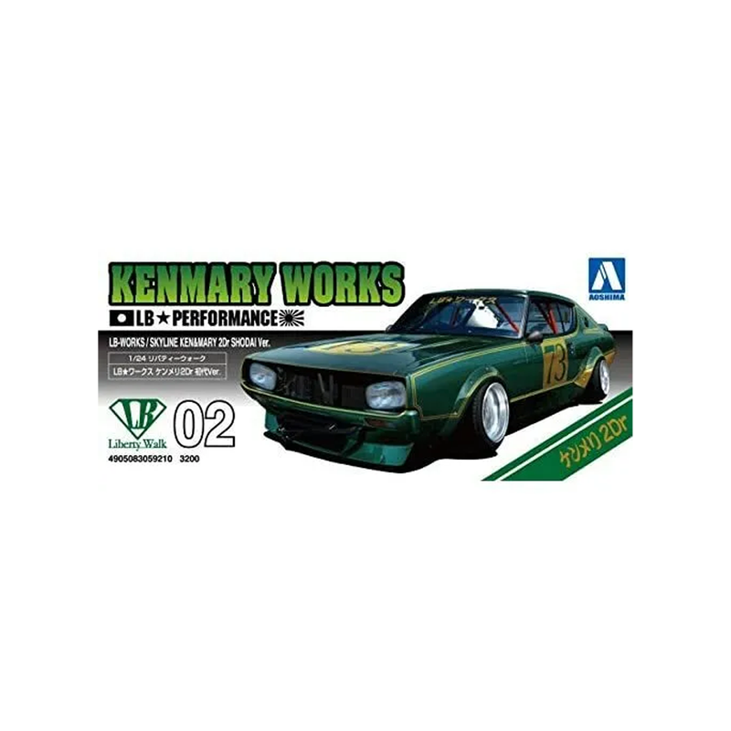 Aoshima: 1/24 LB-Works KENMARY2Dr SHODAI Ver. Scale Model Kit