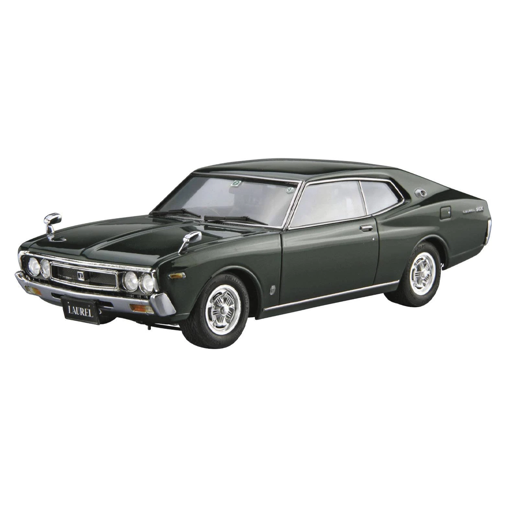 Aoshima: 1/24 Nissan KHC130 Laurel HT 2000SGX '72 Scale Model Kit #14