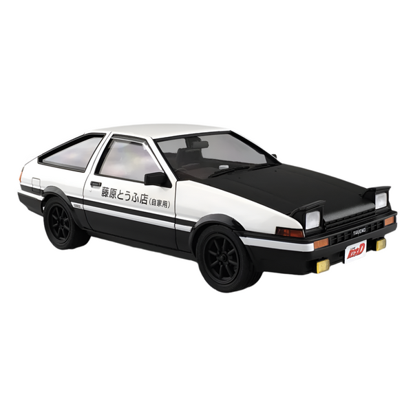 Aoshima: 1/24 Initial D - Takumi Fujiwara AE86 Trueno Comics Vol. 37 Scale Model Kit #6