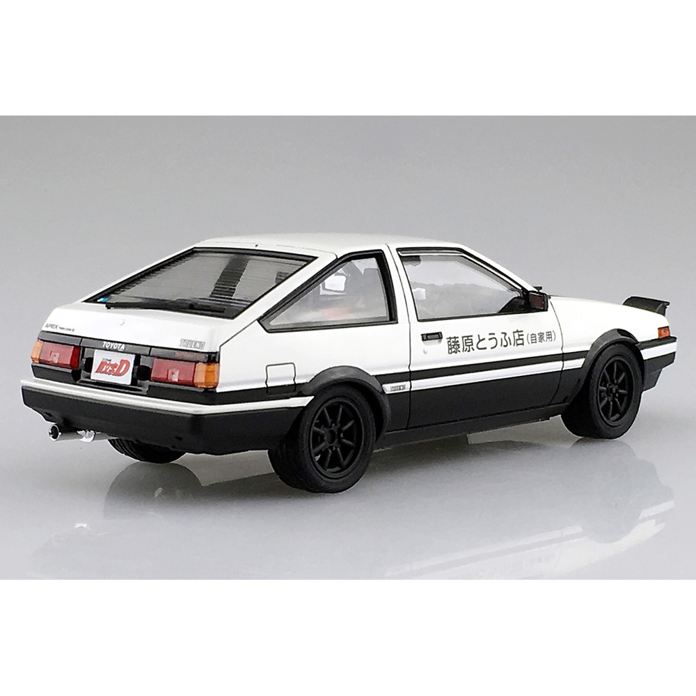 Aoshima: 1/24 Initial D - Takumi Fujiwara AE86 Trueno Comics Vol. 37 Scale Model Kit #6