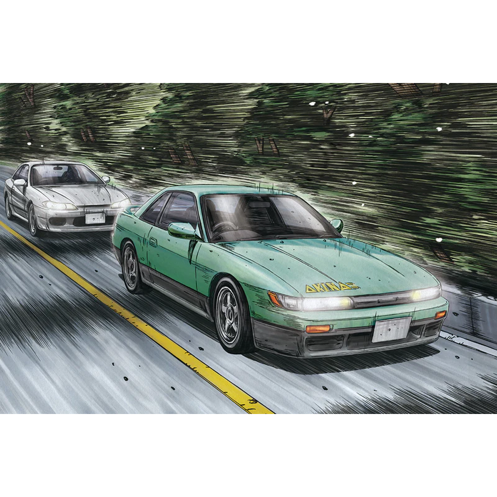 Aoshima: 1/24 Initial D - Iketani Koichiro S13 Silvia Nissan Scale Model Kit #11