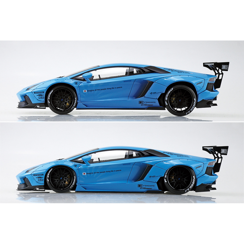 Aoshima: 1/24 LB-Works Lamborghini Aventador Ver. 1 Scale Model Kit #1 Aoshima: 1/24 LB-Works Lamborghini Aventador Ver. 1 Scale Model Kit #1