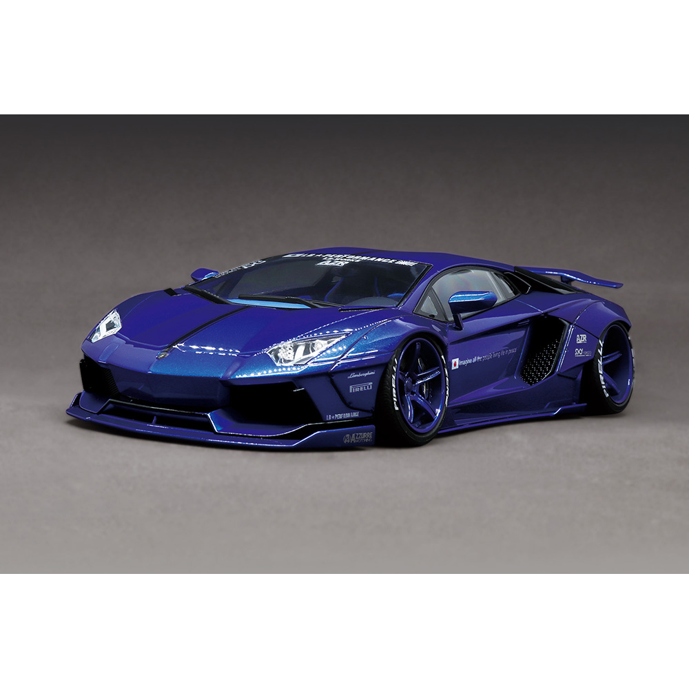 Aoshima: 1/24 LB-Works Liberty Walk Lamborghini Aventador (Ver. 2) Scale Model Kit #18