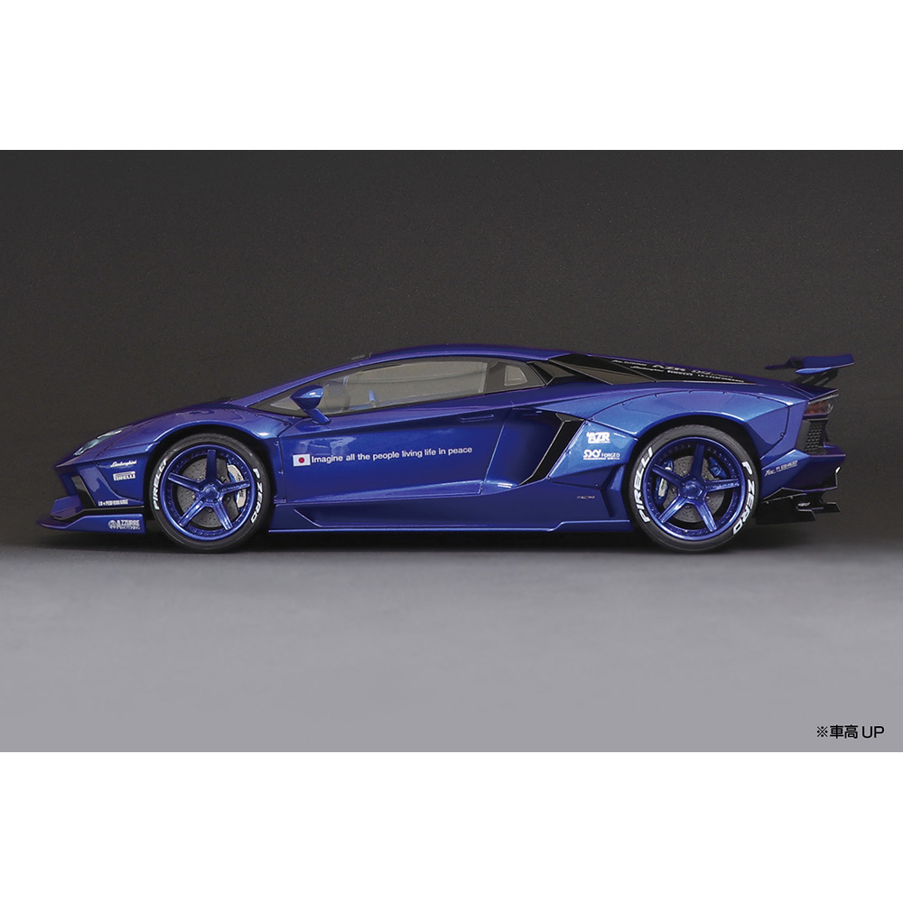 Aoshima: 1/24 LB-Works Liberty Walk Lamborghini Aventador (Ver. 2) Scale Model Kit #18