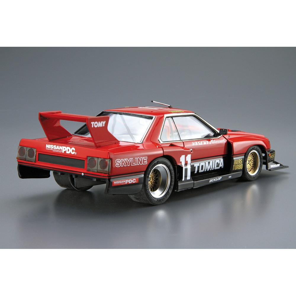 Aoshima: 1/24 NISSAN KDR30 SKYLINE SUPER SILHOUETTE '82 Scale Model Kit #11