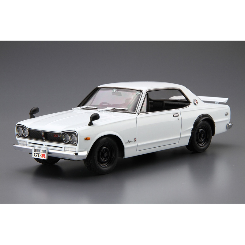 Aoshima: 1/24 Nissan KPGC10 Skyline HT2000GT-R Scale Model Kit