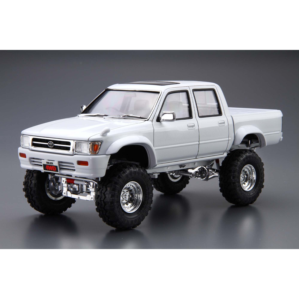 Aoshima: 1/24 LN107 HILUX Pickup Double Cab Lift-Up '94 (Toyota) Scale Model Kit #05