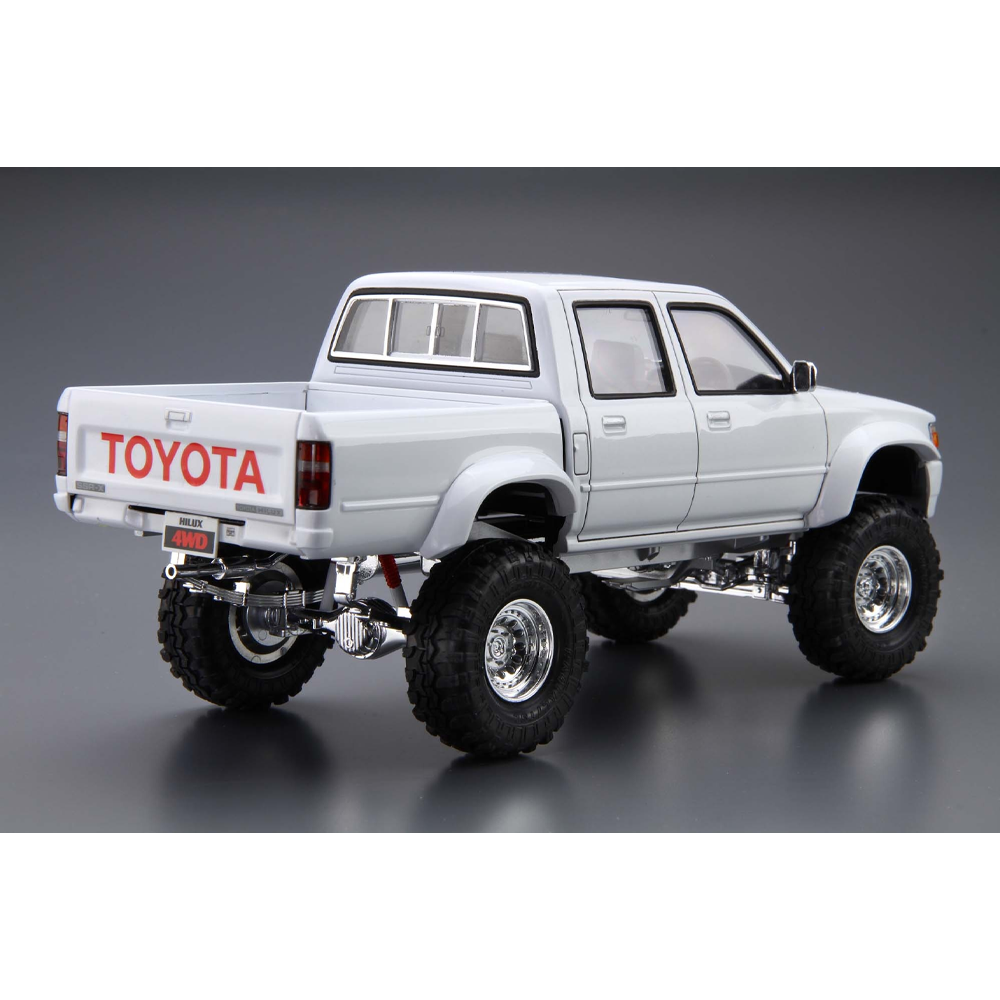 Aoshima: 1/24 LN107 HILUX Pickup Double Cab Lift-Up '94 (Toyota) Scale Model Kit #05