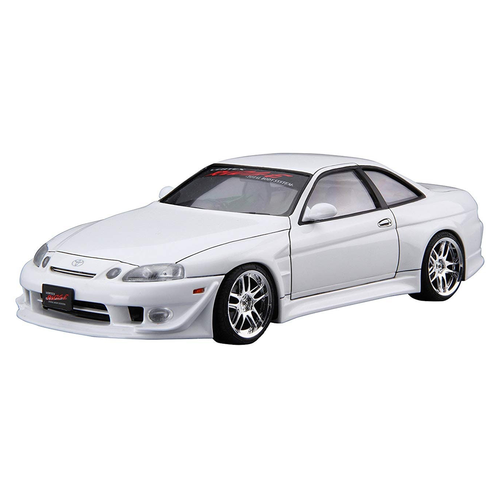 Aoshima: 1/24 VERTEX JZZ30 SOARER '96 (TOYOTA) Scale Model Kit #56