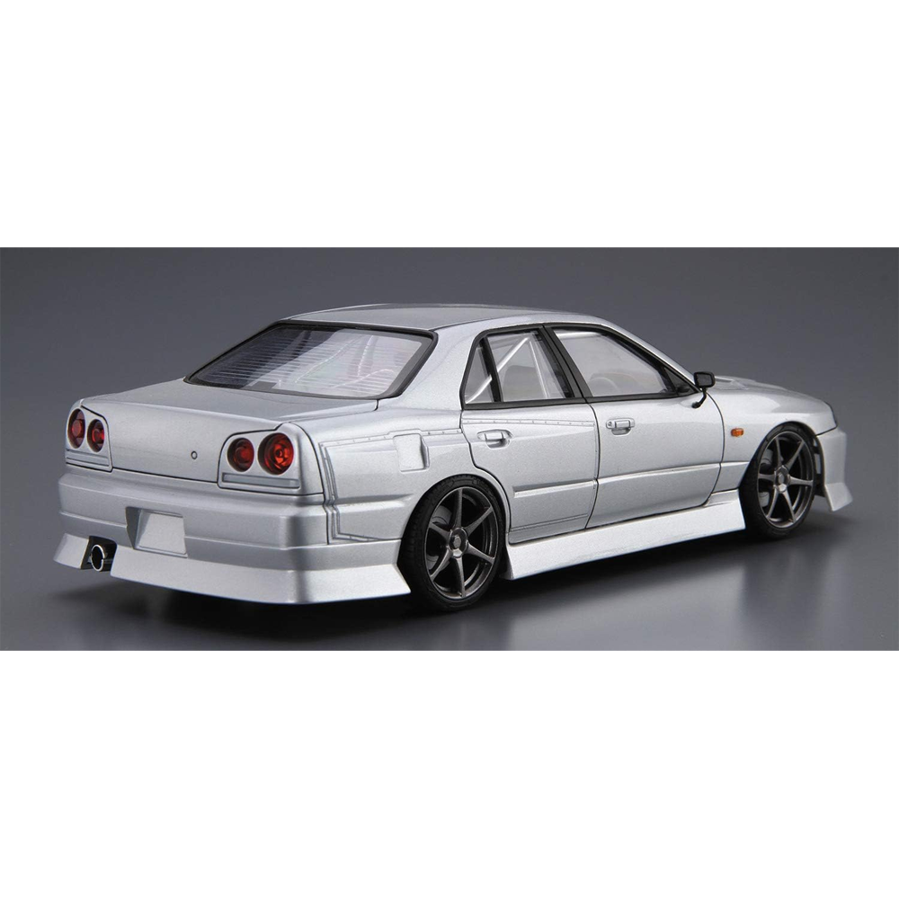 Aoshima: 1/24 URAS ER34 SKYLINE 25GT-T '01 (NISSAN) Scale Model Kit #20