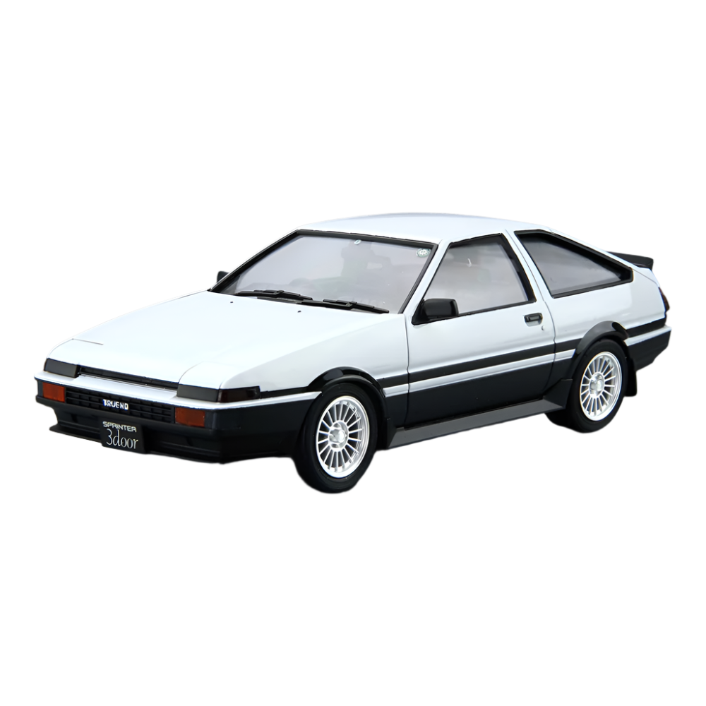 Aoshima: 1/24 Toyota AE86 Sprinter Trueno GT-APEX '85 Scale Model Kit #05