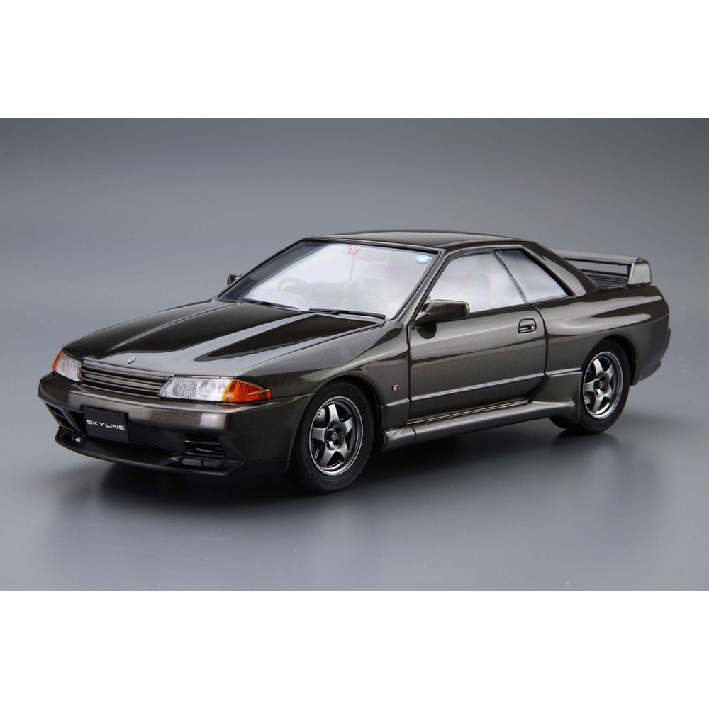 Aoshima: 1/24 NISSAN BNR32 SKYLINE GT-R '89 Scale Model Kit #12