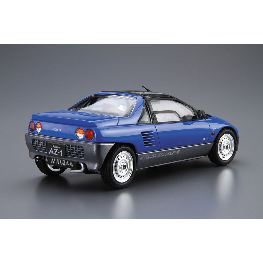 Aoshima: 1/24 Mazdaspeed PG6SA AZ-1 '92 (Mazda Blue) Scale Model Kit #38