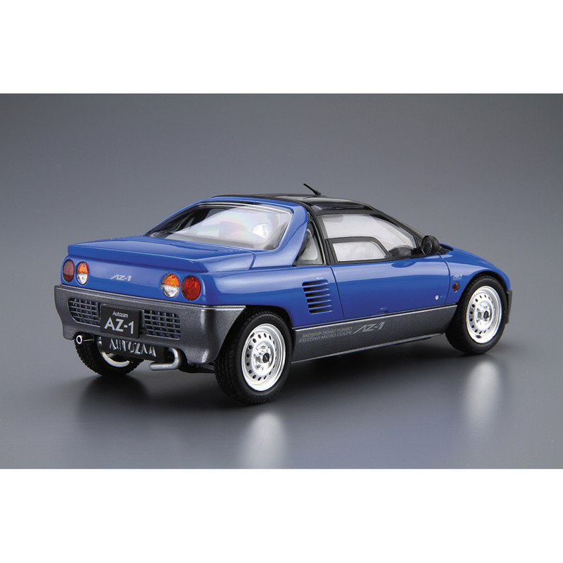 Aoshima: 1/24 Mazdaspeed PG6SA AZ-1 '92 (Mazda Blue) Scale Model Kit