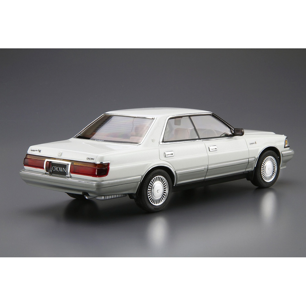 Aoshima: 1/24 Toyota UZS131 Crown Royalsaloon G '89 Scale Model Kit #87