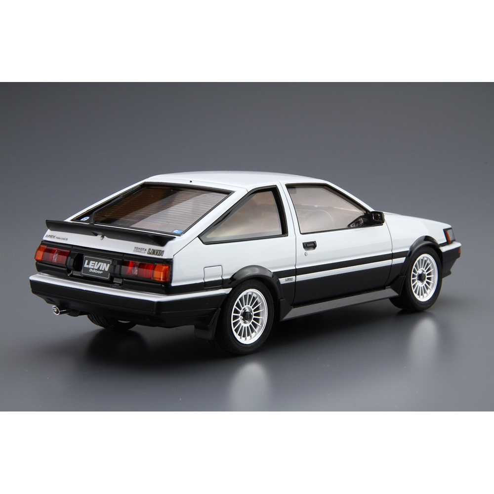 Aoshima: 1/24 TOYOTA AE86 COROLLA LEVIN GT-APEX '85 Scale Model Kit #17