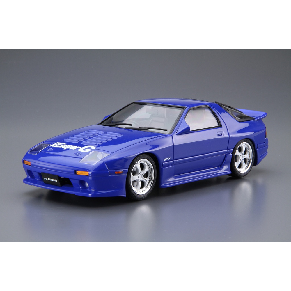 Aoshima: 1/24 Re Amemiya FC3S RX-7 '89 (Mazda) Scale Model Kit #58