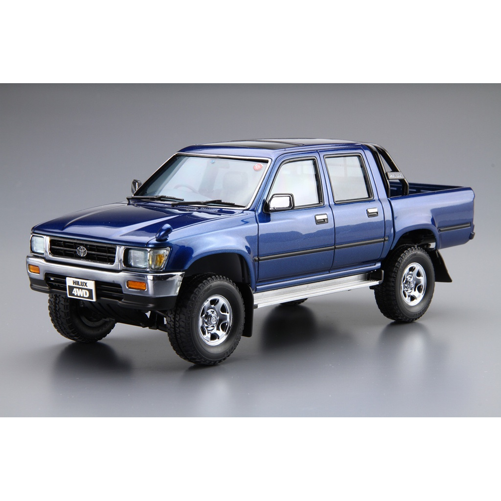 Aoshima: 1/24 Toyota LN107 Hilux Pickup Double Cab 4WD '94 Scale Model Kit #20