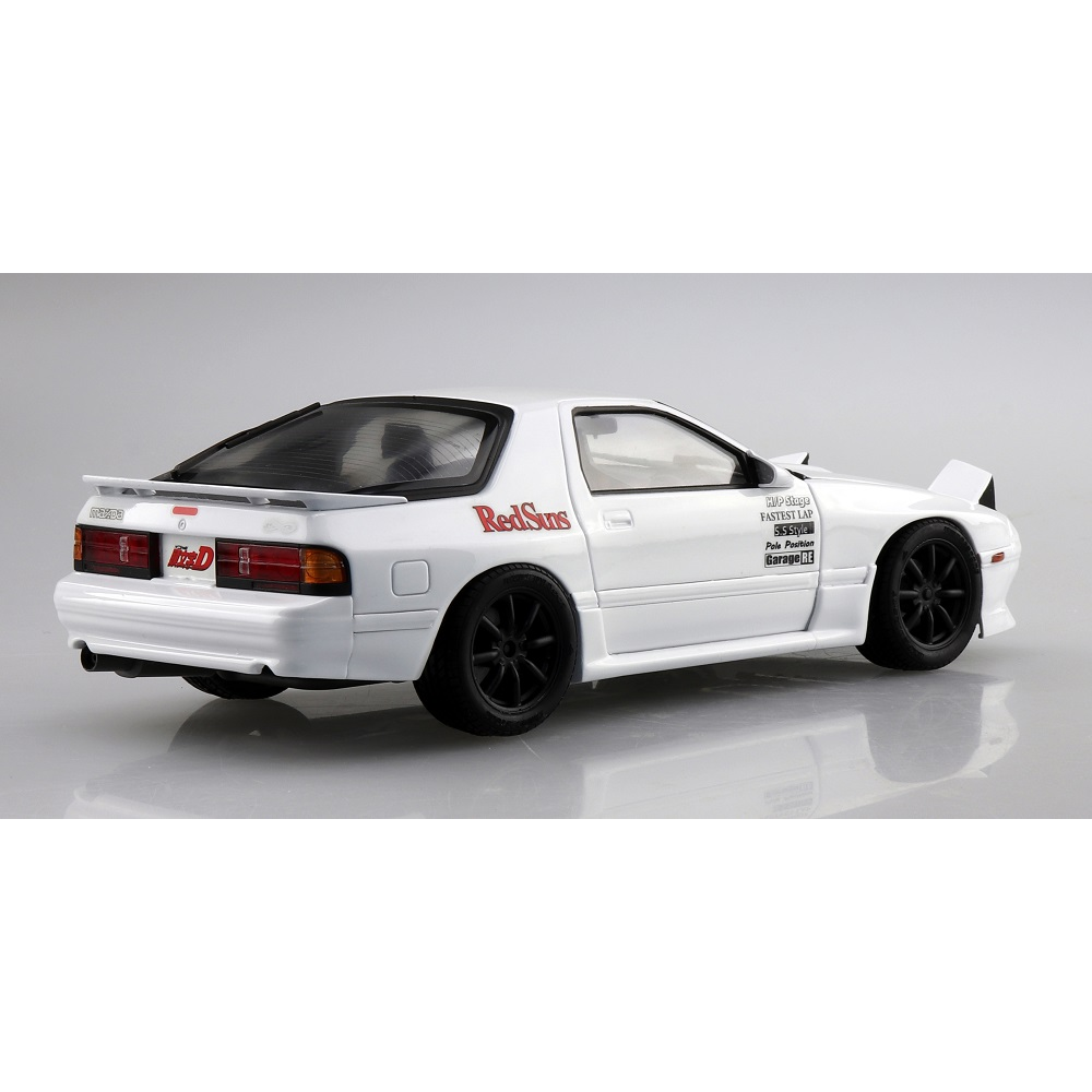 Aoshima: Initial D - Takahashi Ryosuke FC3S RX-7 [Comics Vol. 11 Akagi Battle Ver.] Scale Model Kit #I-2