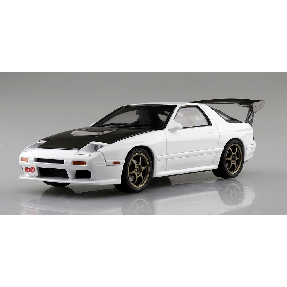 Aoshima: Initial D - Takahashi Ryosuke FC3S RX-7 [Comics Vol. 41 Hakone Battle Ver.] Scale Model Kit #I-3