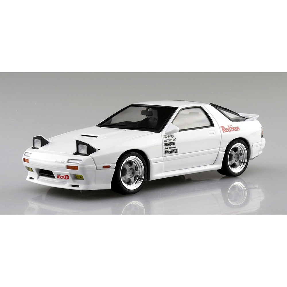 Aoshima: Initial D - Takahashi Ryosuke FC3S RX-7 [Comics Vol. 5 Akina Battle Ver.] Scale Model Kit #I-SP2