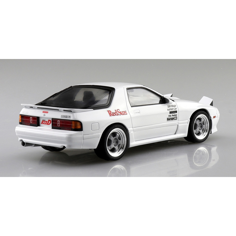 Aoshima: Initial D - Takahashi Ryosuke FC3S RX-7 [Comics Vol. 5 Akina Battle Ver.] Scale Model Kit