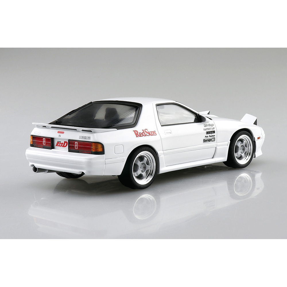 Aoshima: 1/24 Initial D - Takahashi Ryosuke FC3S RX-7 [Comics Vol. 5 Akina Battle Ver.] Scale Model Kit #2