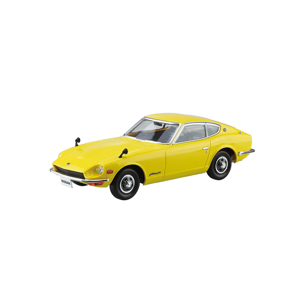 Aoshima: 1/32 The Snap Kit Nissan S30 Fairlady Z (Yellow) Scale Model Kit #13-C