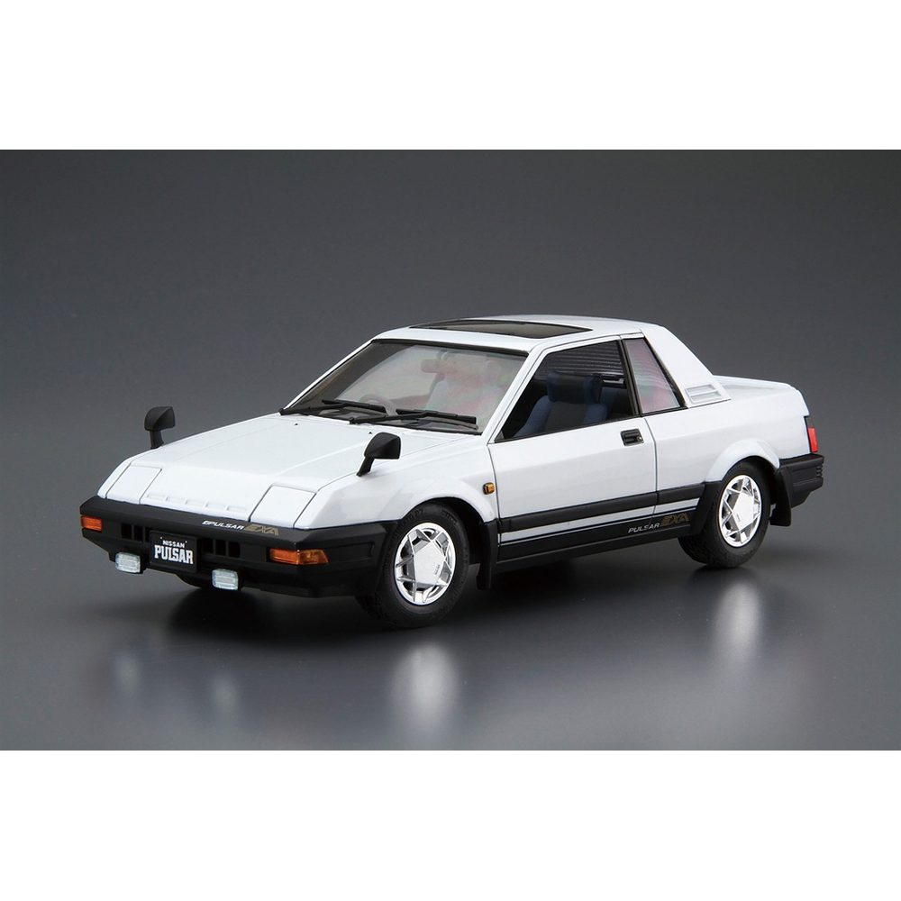 Aoshima: 1/24 Nissan HN12 Pulsar EXA '83 Scale Model Kit #83