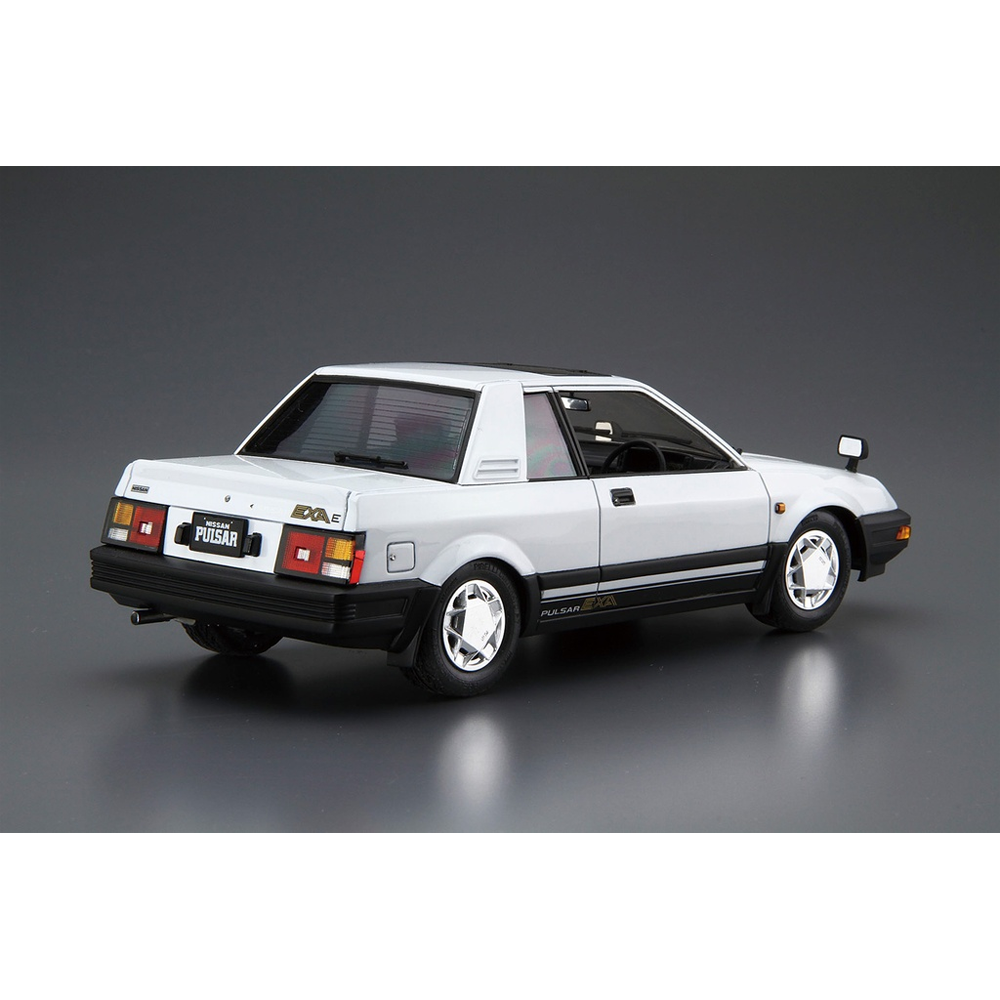 Aoshima: 1/24 Nissan HN12 Pulsar EXA '83 Scale Model Kit #83