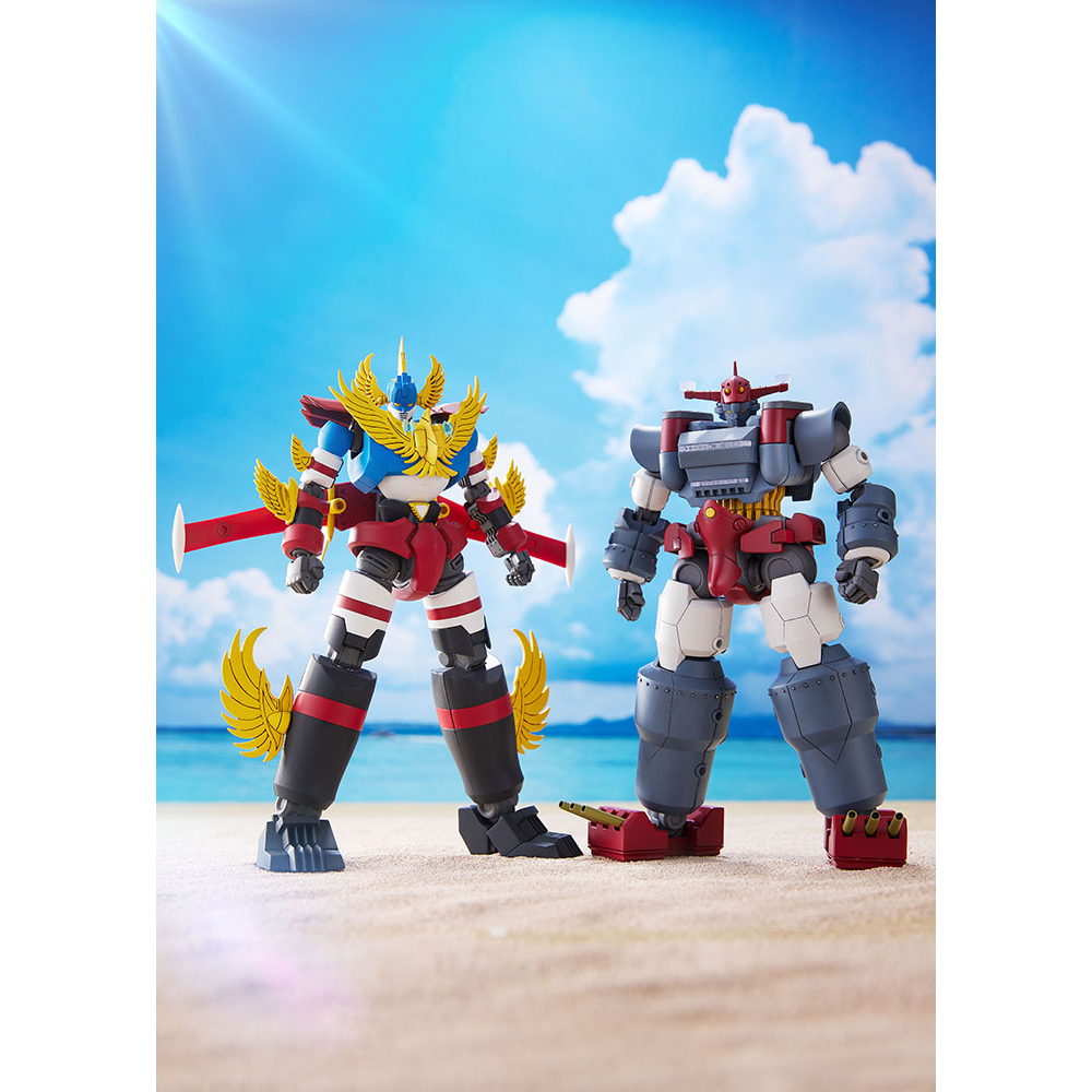 Aoshima: Gattai Robot Musashi - ACKS GR-03 Musashi and Nagisa Jinguji Model Kit Set Scale Model Kit