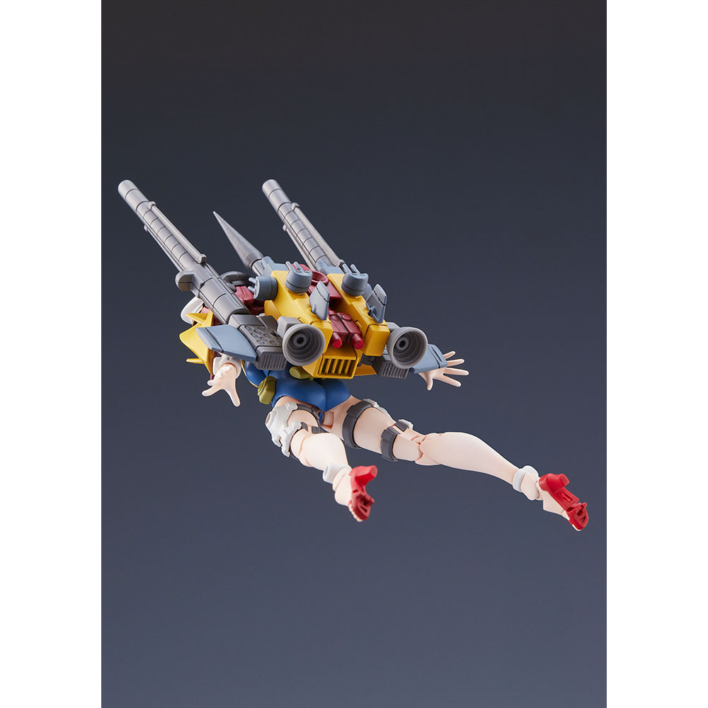 Aoshima: Gattai Robot Musashi - ACKS GR-03 Musashi and Nagisa Jinguji Model Kit Set Scale Model Kit