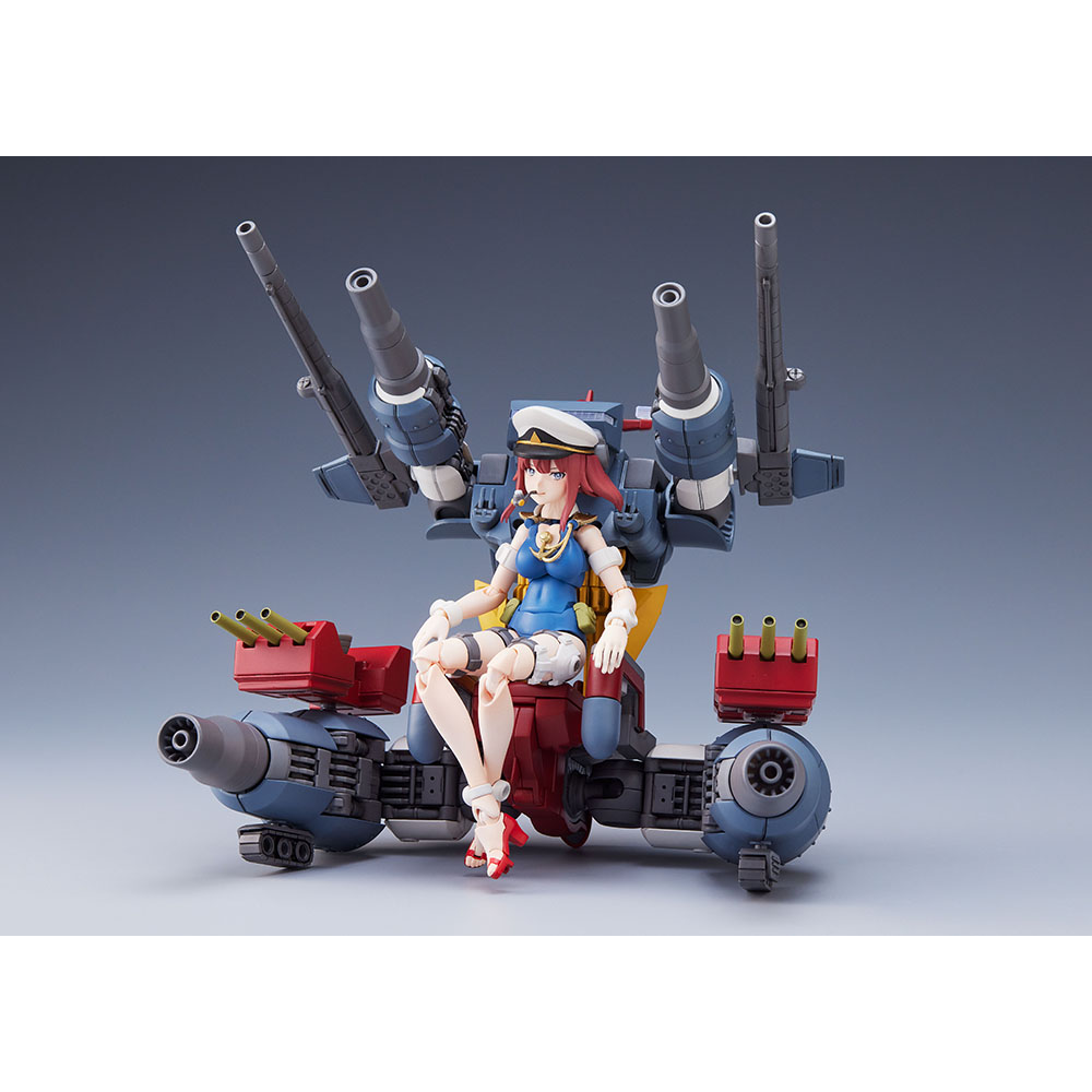 Aoshima: Gattai Robot Musashi - ACKS GR-03 Musashi and Nagisa Jinguji Model Kit Set Scale Model Kit