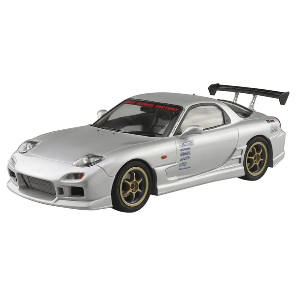 Aoshima: 1/24 The Tuned Car - FD3S RX-7 C-WEST Mazda '99 Scale Model Kit #69