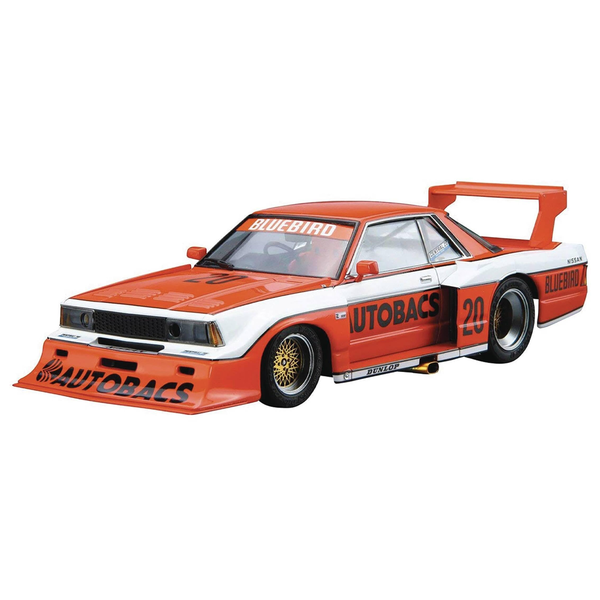 Aoshima: 1/24 NISSAN KY910 BLUEBIRD SUPER SILHOUETTE '83 Scale Model Kit #24