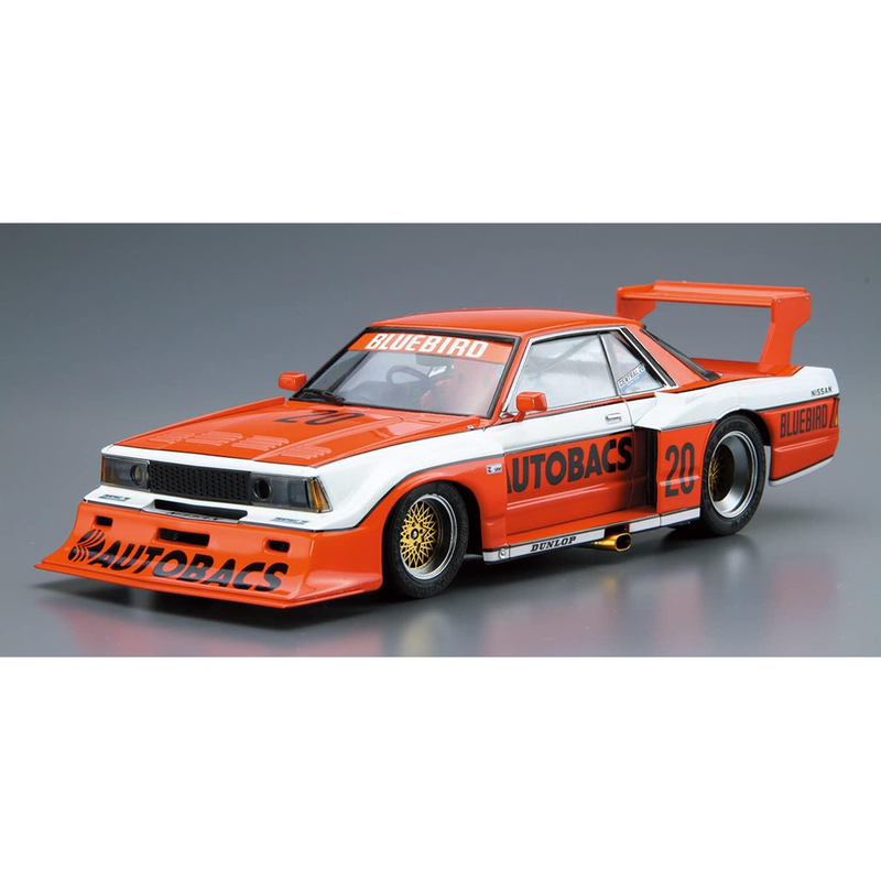 Aoshima: 1/24 NISSAN KY910 BLUEBIRD SUPER SILHOUETTE '83 Scale Model Kit