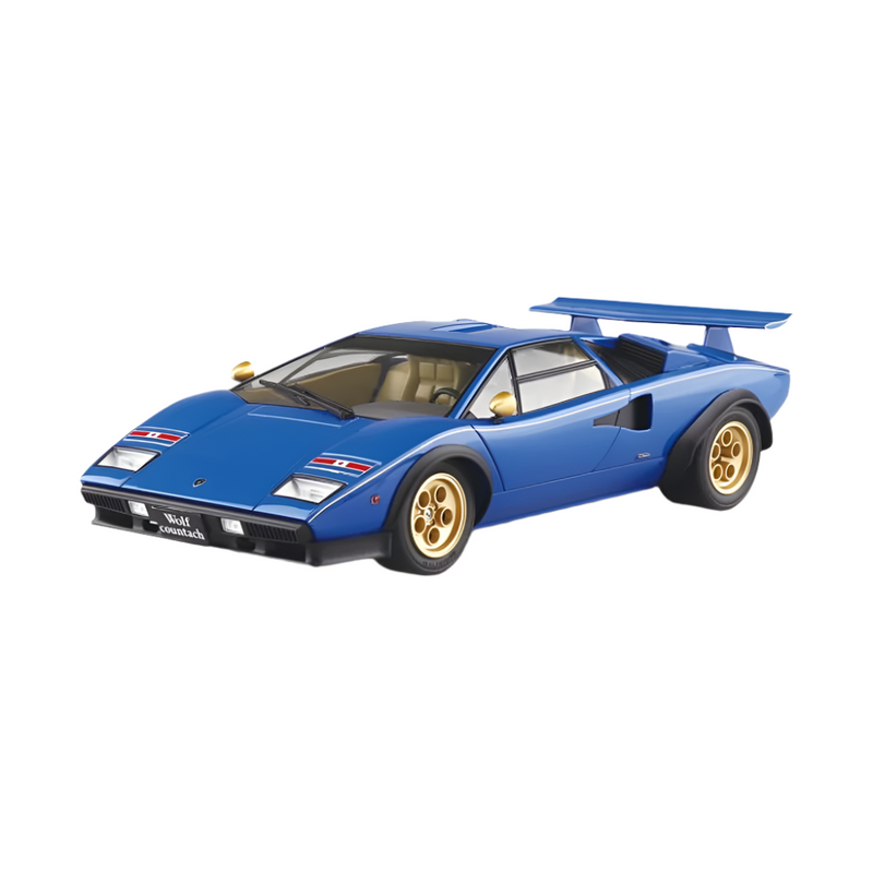 Aoshima: 1/24 '76 WOLF Countach Version 2 Scale Model Kit