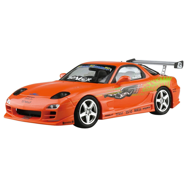 Aoshima: 1/24 BOMEX FD3S RX-7 '99 (MAZDA) Scale Model Kit #74