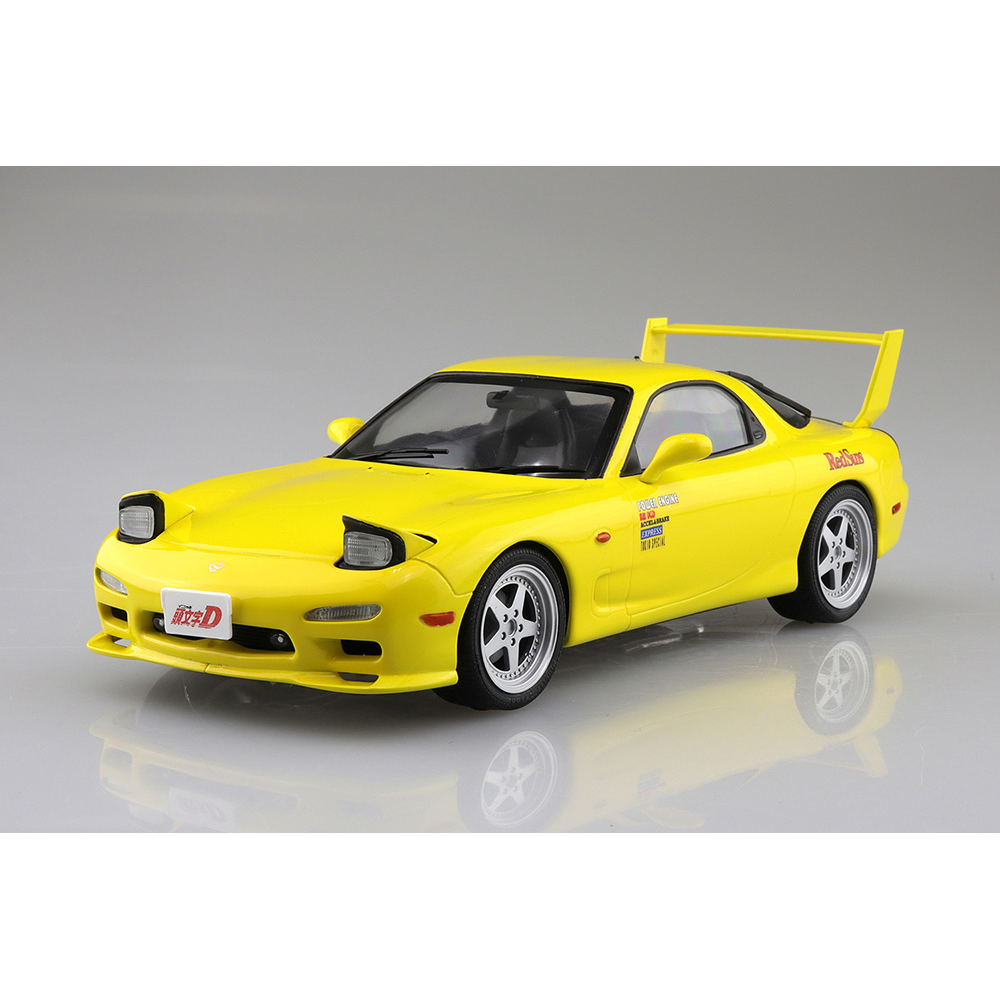 Aoshima: 1/24 Initial D Takahashi Keisuke FD3S RX Comics Vol. 1 Ver. Scale Model Kit #12