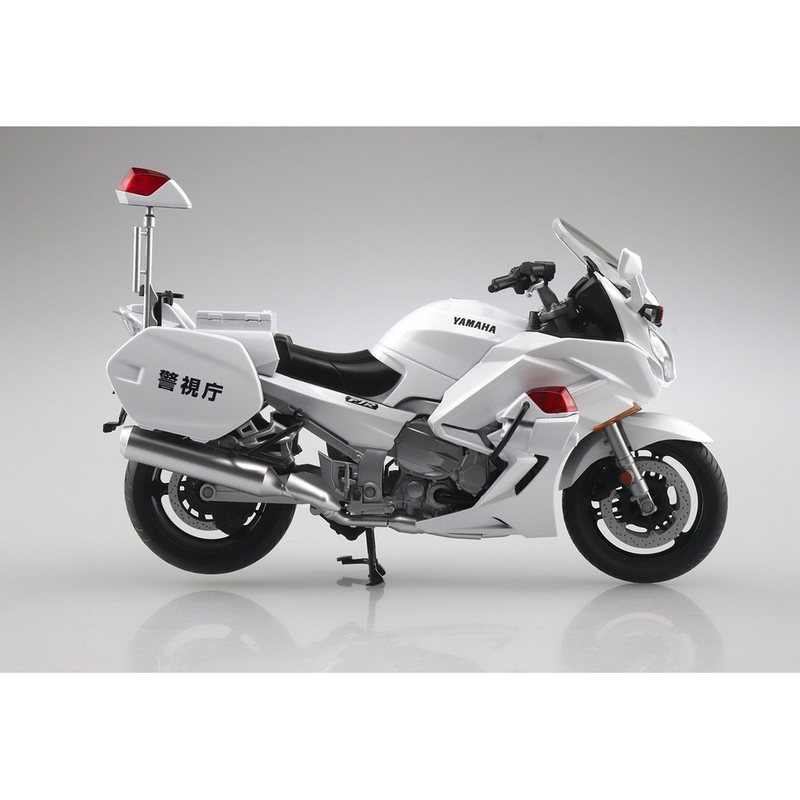 Aoshima: 1/12 Scale Yamaha FJR1300P Police Die-Cast Motorcycle