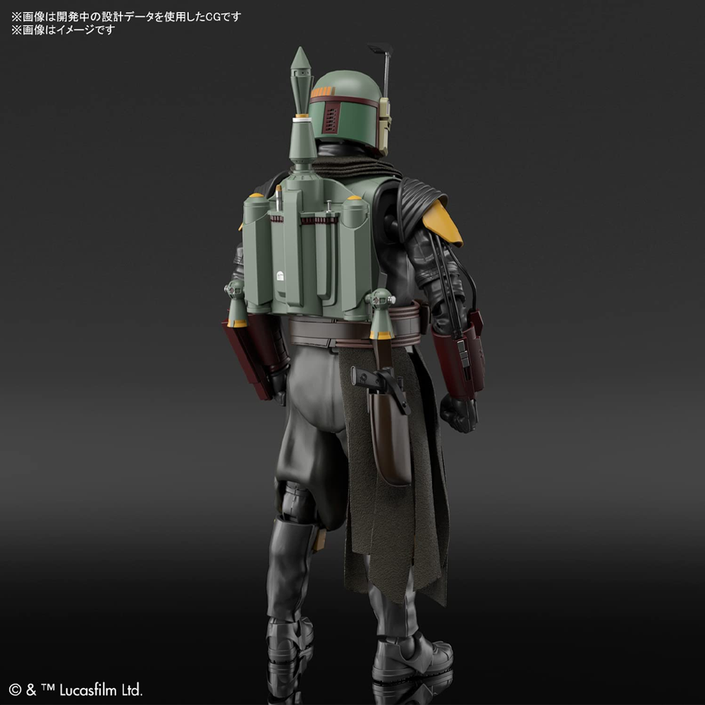 Bandai Spirits: Star Wars - Boba Fett (The Mandalorian Ver.) 1/12 Scale Model Kit