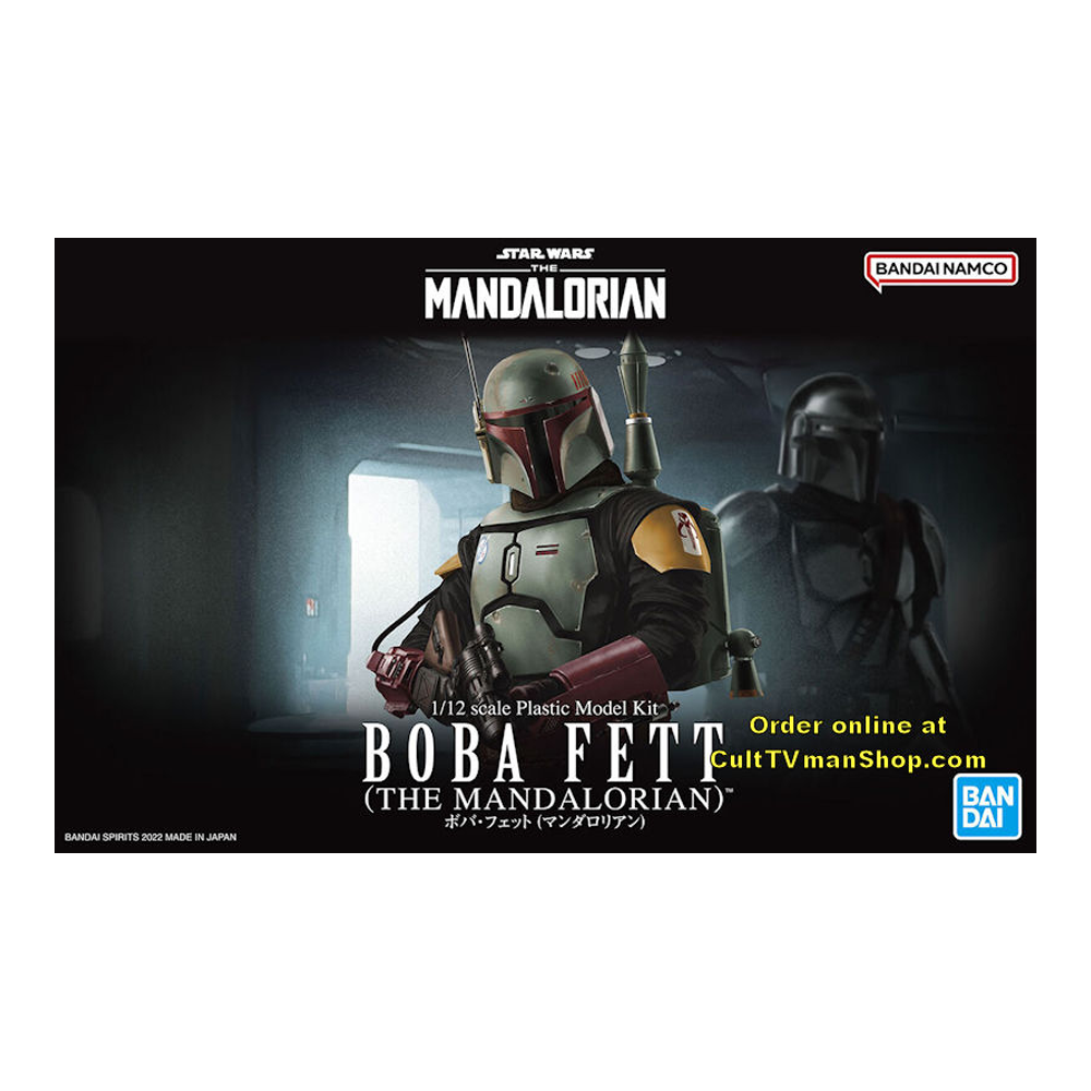 Bandai Spirits: Star Wars - Boba Fett (The Mandalorian Ver.) 1/12 Scale Model Kit