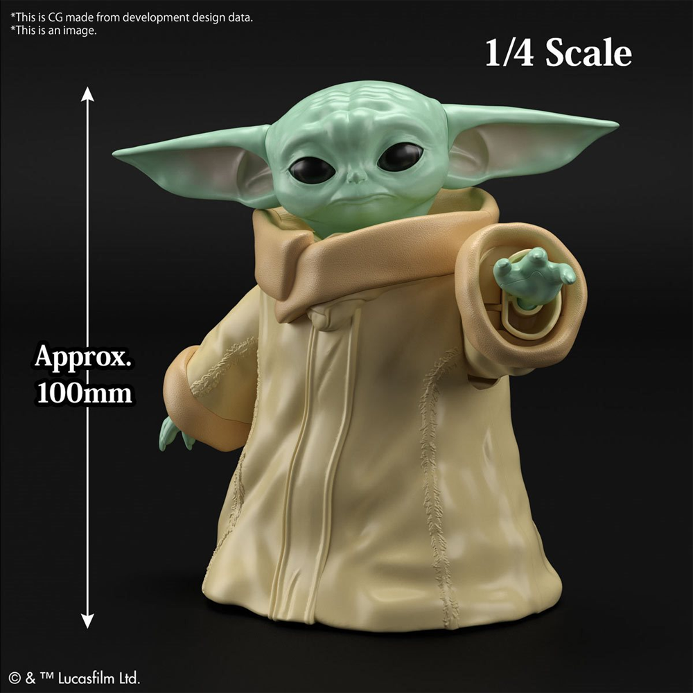 Bandai Spirits: Star Wars - Grogu (The Mandalorian Ver.) 1/4 Scale Model Kit