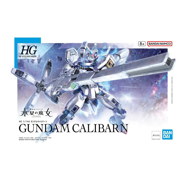 Bandai Spirits: Gundam: The Witch from Mercury - HG 1/144 Gundam Calibarn Model Kit #26