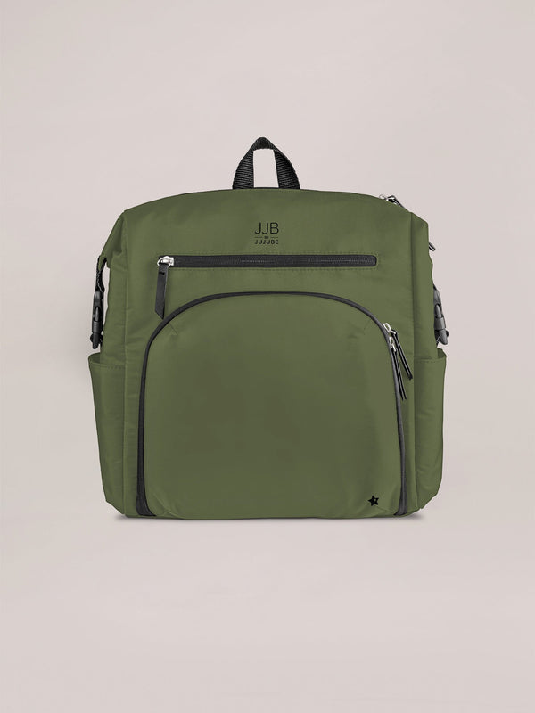 Modern Backpack Diaper Bag - Olive