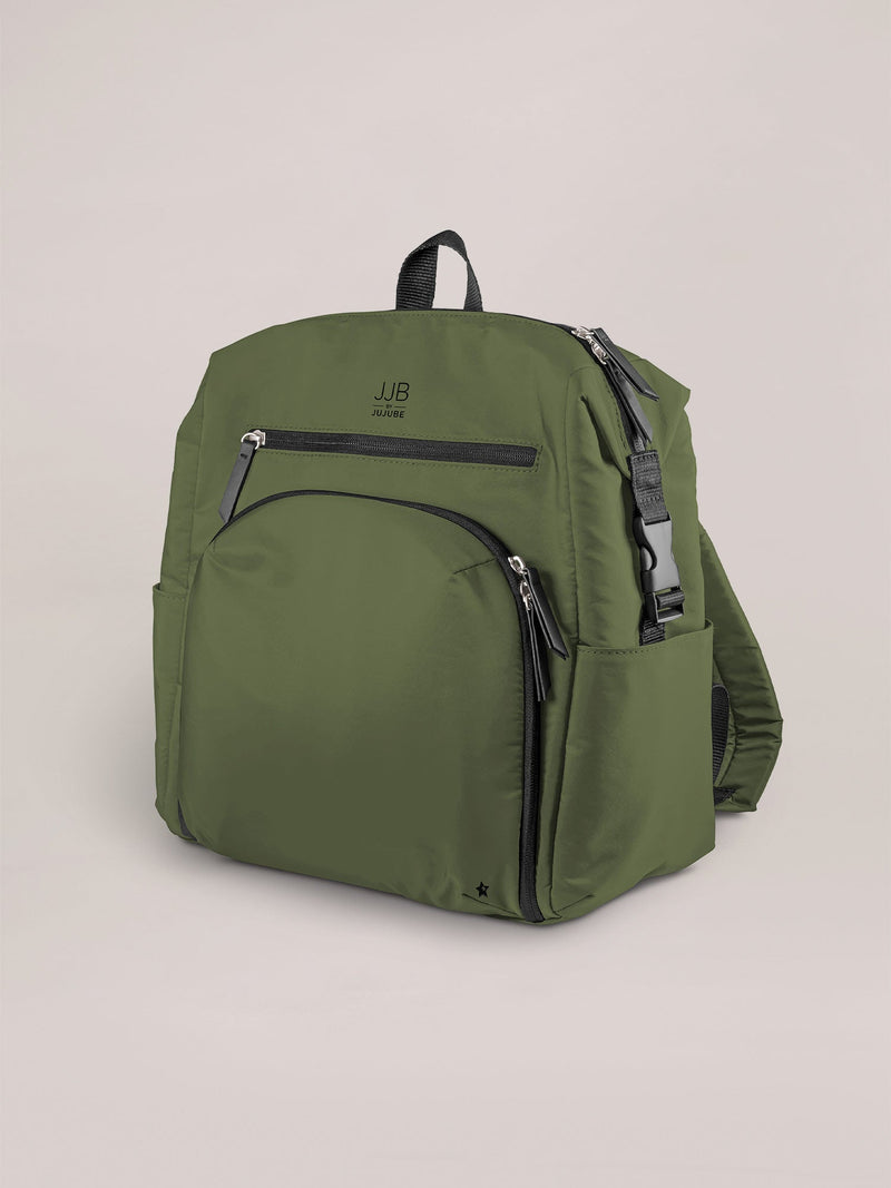 Modern Backpack Diaper Bag - Olive