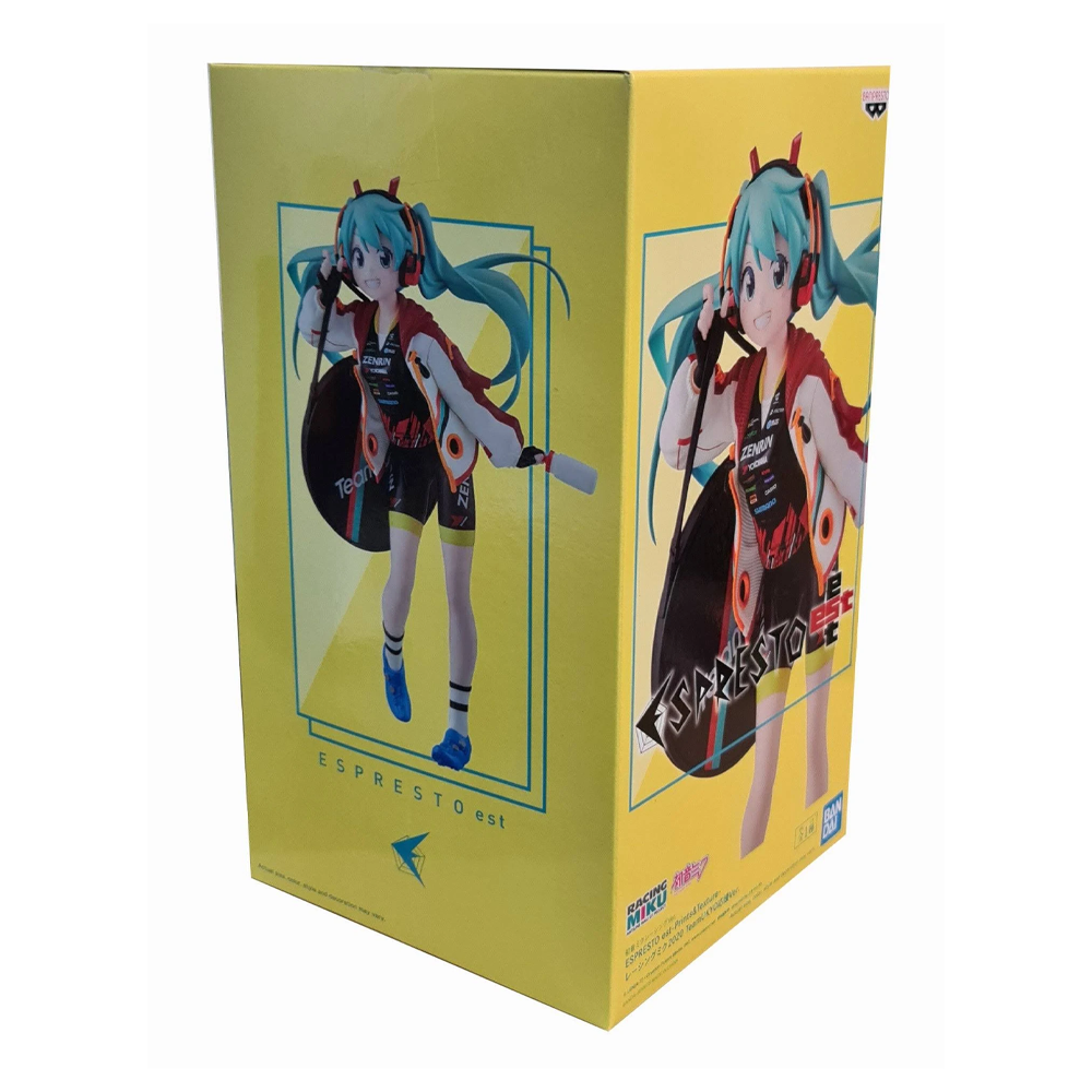 Banpresto: Vocaloid - ESPRESTO EST Print & Texture Racing Miku (2020 Team UKYO Ver.)