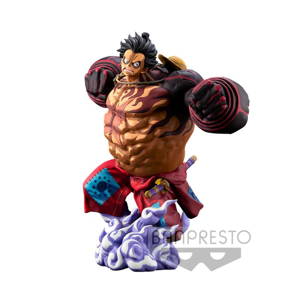 Banpresto Super Master Stars Piece: One Piece - World Figure Colosseum 3 Monkey D. Luffy Gear 4 [Two Dimensions]