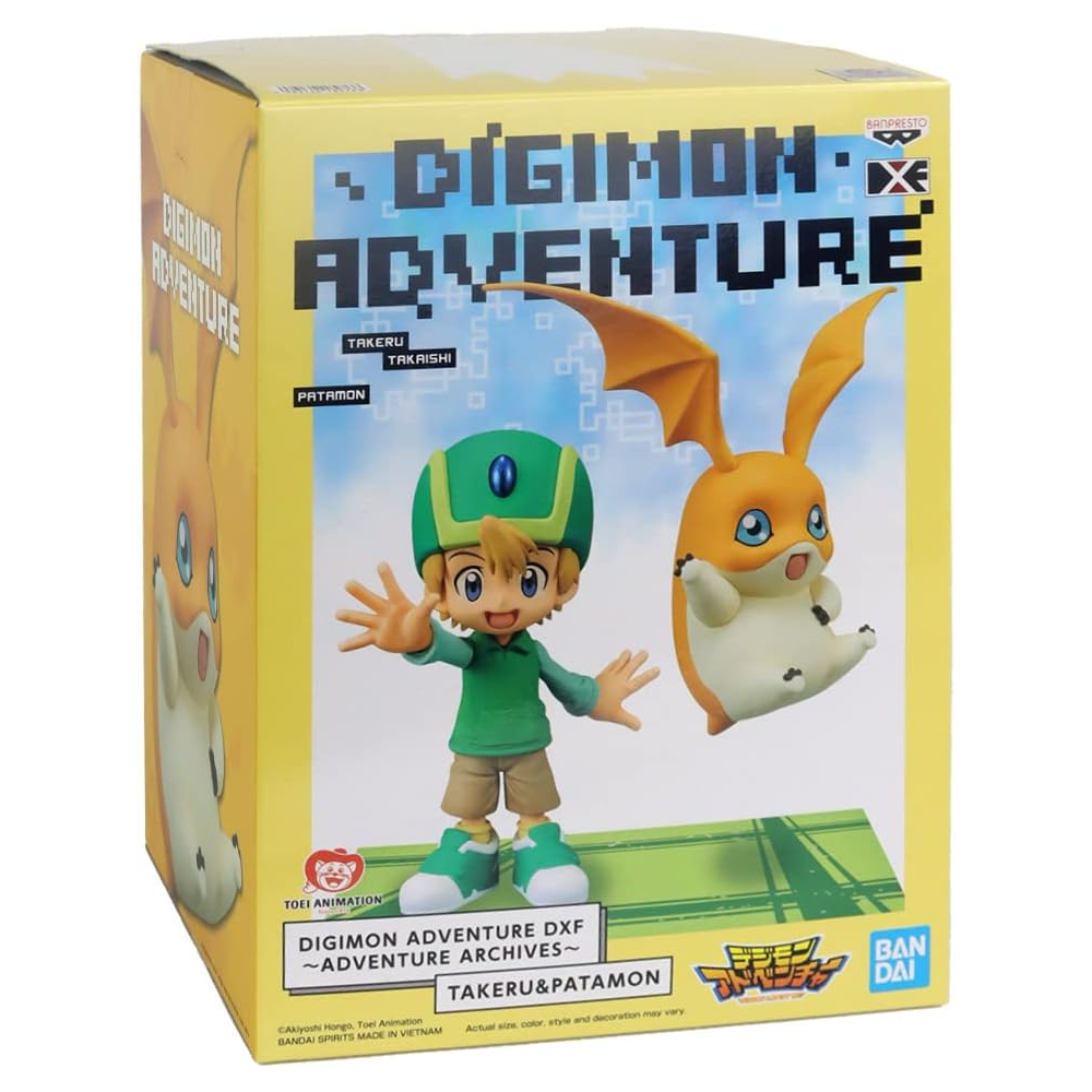 Banpresto: Digimon Adventure - DXF Adventure Archives Takeru and Patamon Figure